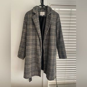 A new day plaid jacket